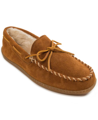 Minnetonka Men's Suede Moccasin Brown Size 11 M