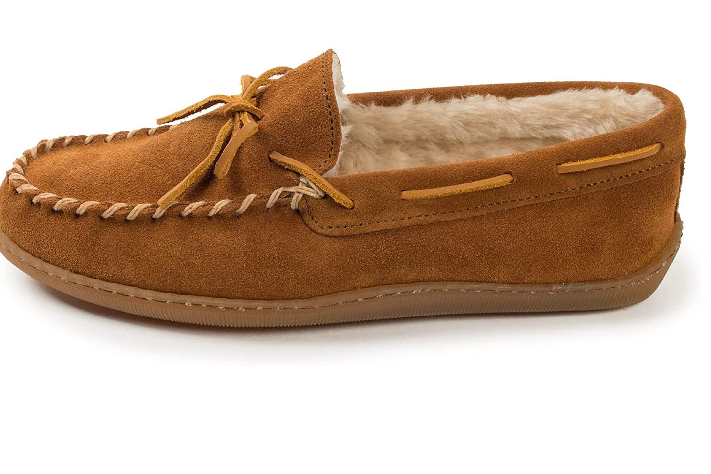 Minnetonka Women's Suede Moccasin Brown Size 12 M