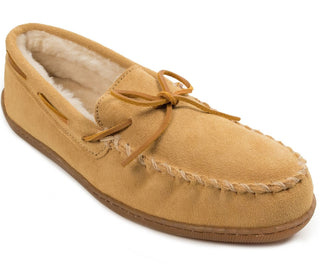 Minnetonka Men's Suede Moccasin Brown Size 7 M