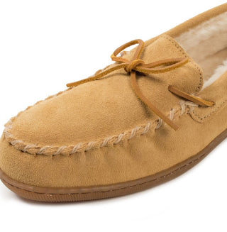 Minnetonka Men's Suede Moccasin Brown Size 7 M