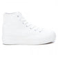 Xti - WOMEN'S CANVAS HIGH-TOP SNEAKERS