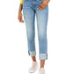 KUT from the Kloth Women's Catherine Raw Hem Boyfriend Jeans Blue Size 16