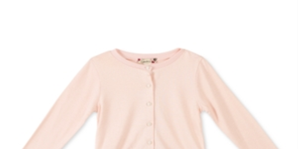 Speechless Big Girl's Pearl Button Cardigan Pink Size 12-14