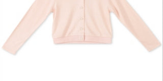 Speechless Big Girl's Pearl Button Cardigan Pink Size 12-14