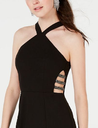 Speechless Women's Sleeveless Mini Dress Black Size 0