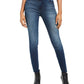 Kut from the Kloth Women's Mia High Waist Toothpick Skinny Jeans Blue Size 16
