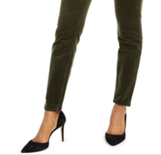 KUT from the Kloth Women's Diana Skinny Corduroy Casual Pants Green Size 16
