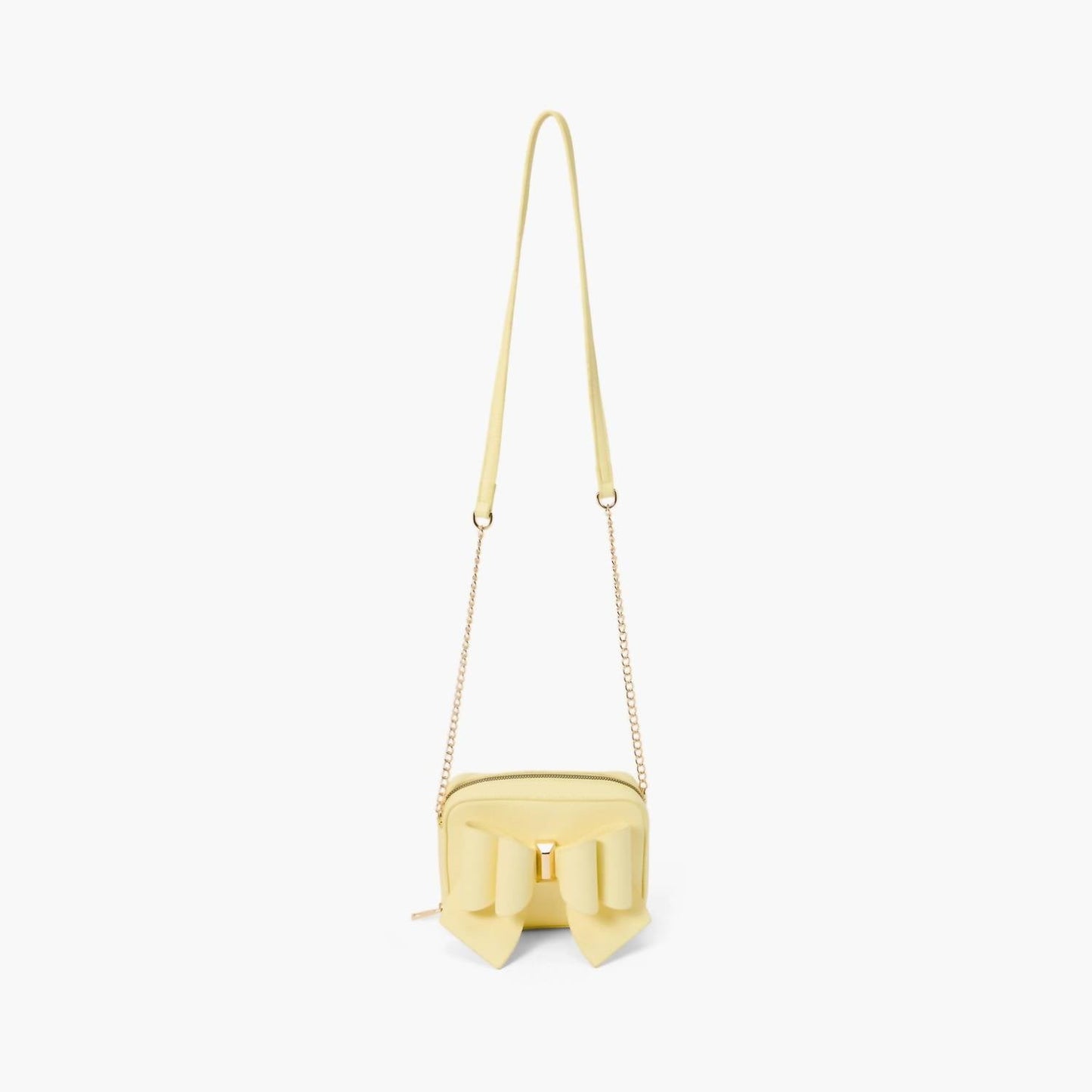 Like Dreams - Women's Mini Boxy Bow Vegan Crossbody Bag
