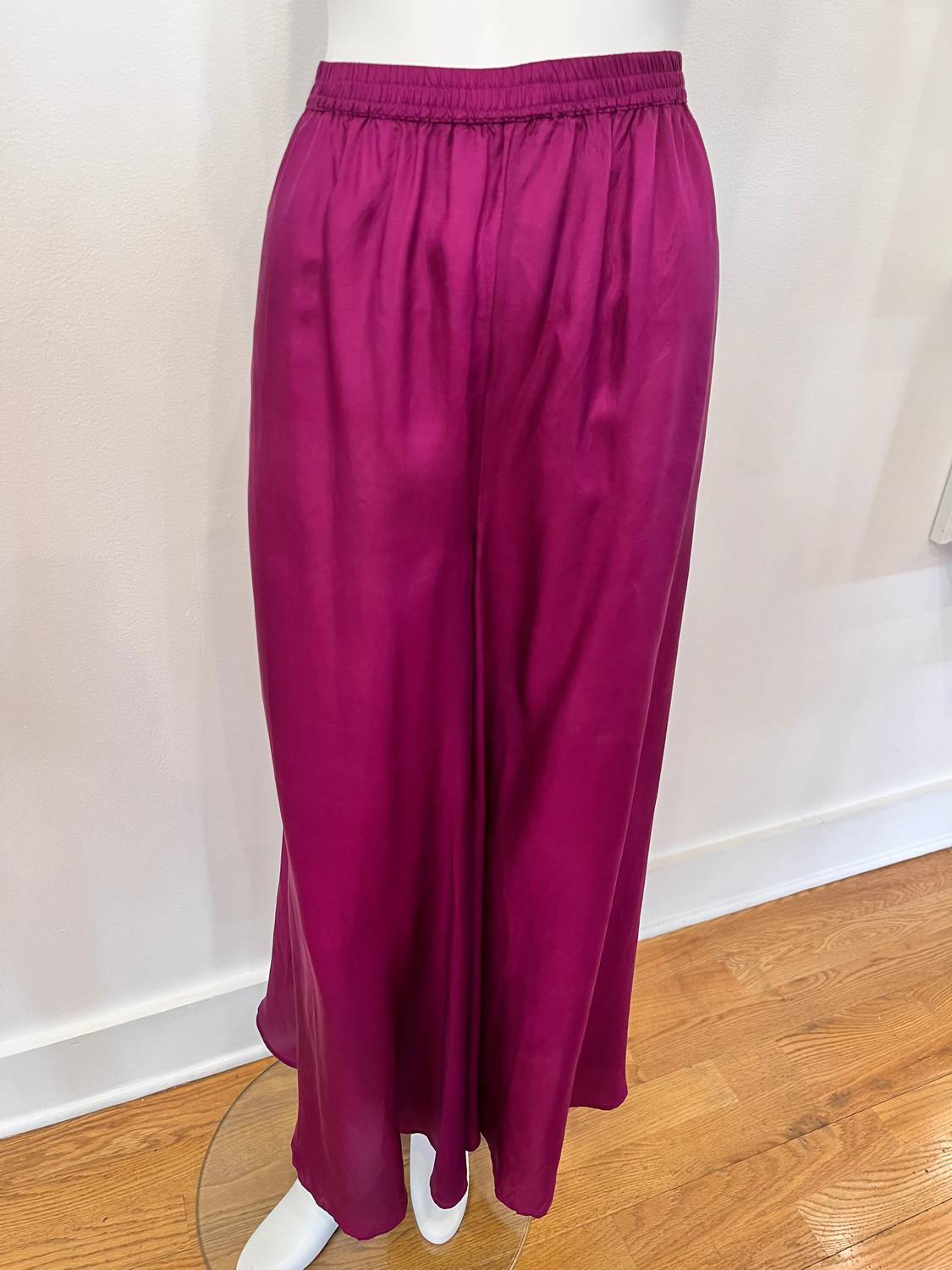 Mes Demoiselle - Silk Palazzo Pants