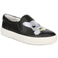 Sam Edelman Women's Evelina Bulldog Slip On Sneakers Black Size 6 M