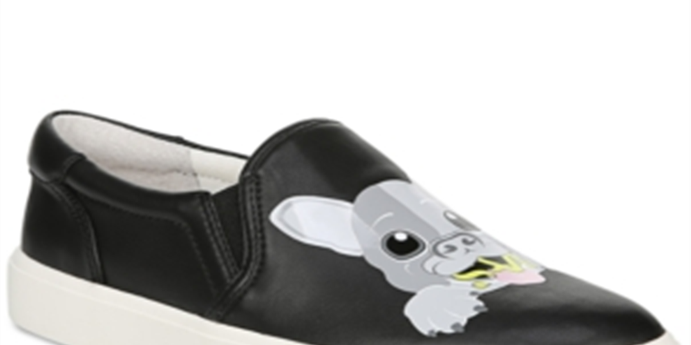 Sam Edelman Women's Evelina Bulldog Slip On Sneakers Black Size 6 M