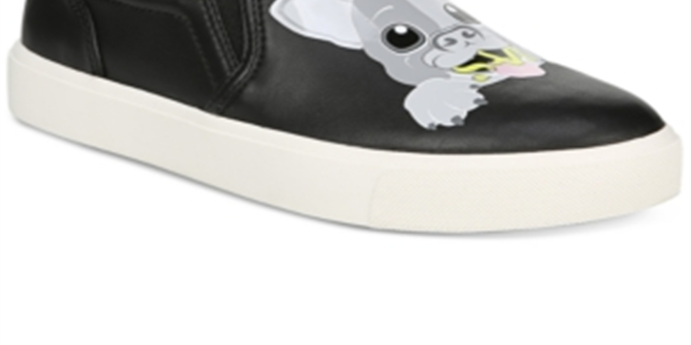 Sam Edelman Women's Evelina Bulldog Slip On Sneakers Black Size 6 M