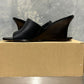 Vince Camuto Women's Pia Wedge Sandal Black Size 8.5 M