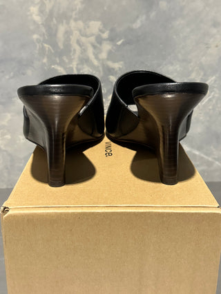 Vince Camuto Women's Pia Wedge Sandal Black Size 8.5 M