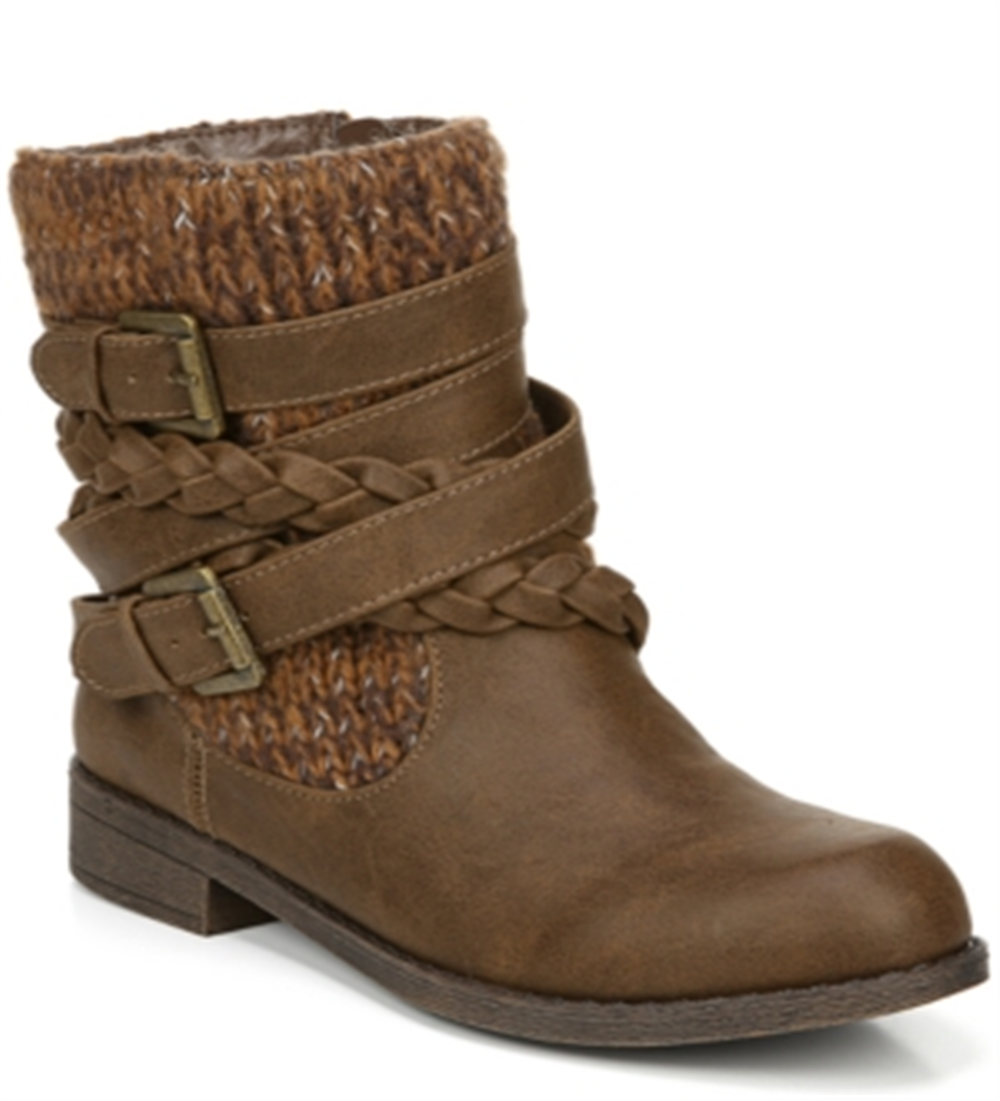 Fergalicious Women's Crunch Booties Shoes Brown Size 10 B