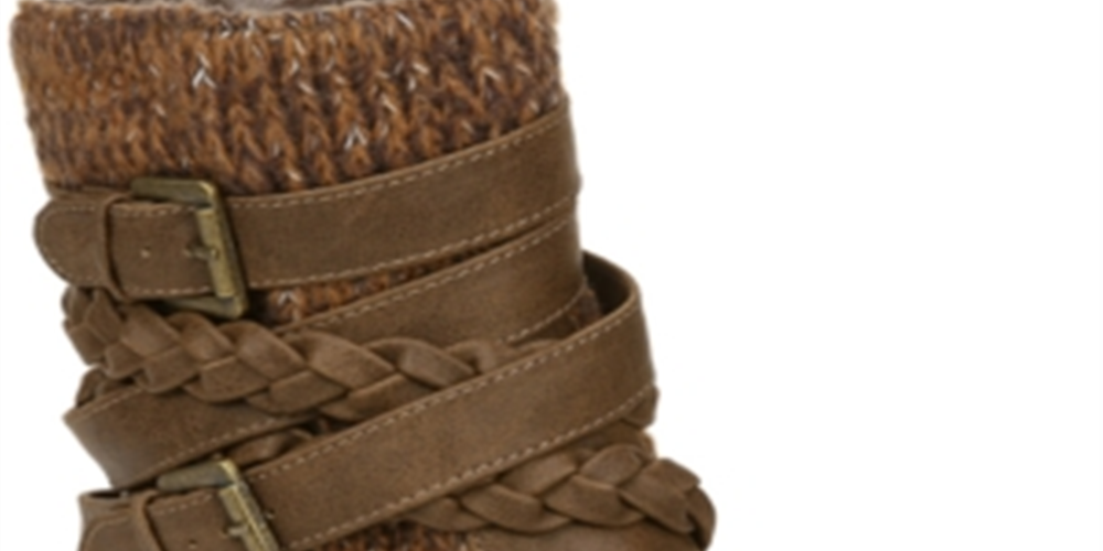 Fergalicious Women's Crunch Booties Shoes Brown Size 10 B