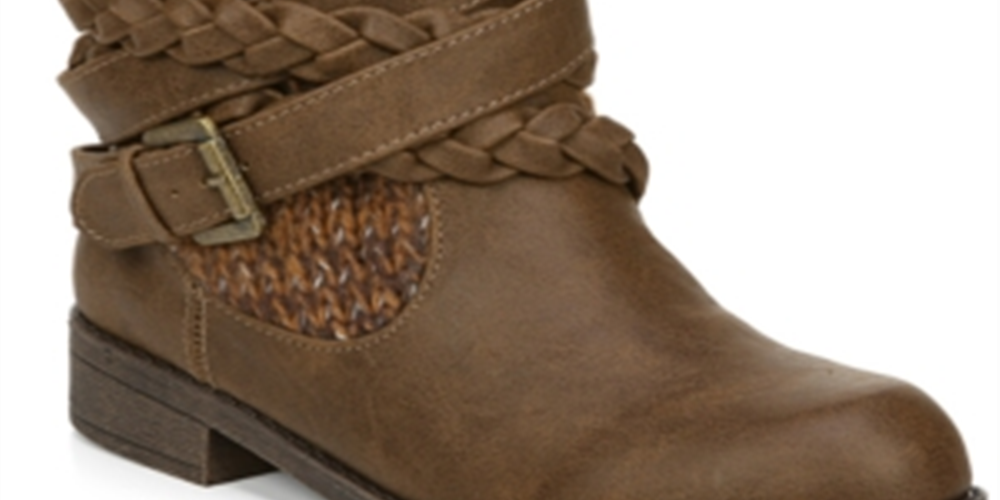 Fergalicious Women's Crunch Booties Shoes Brown Size 10 B
