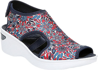 Bzees Women's Dream Sandal Blue Size 7