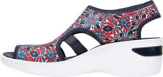 Bzees Women's Dream Sandal Blue Size 7