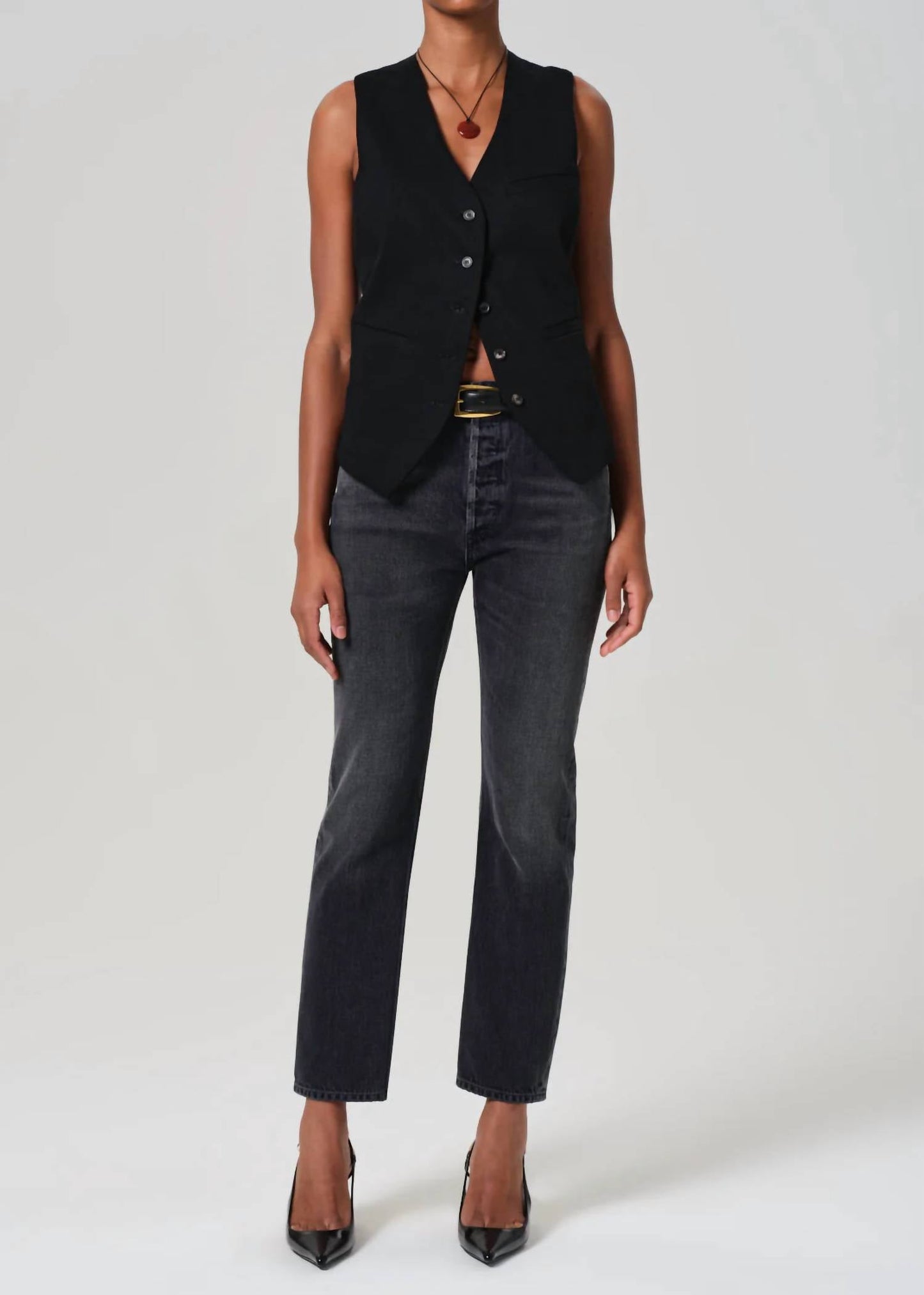 Citizens Of Humanity - Blaine High Rise Straight Jeans