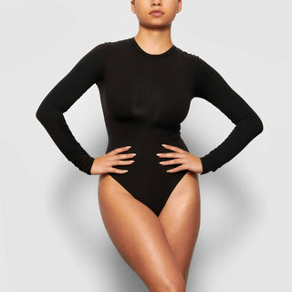 Skims - Fits Everybody Long Sleeve Crew Neck Bodysuit