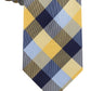 Tommy Hilfiger Men's Buffalo Check Tartan Silk Tie Yellow Size Regular