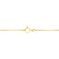 AGS Certified 14K Yellow Gold 2.0 Cttw Baguette and Brilliant Round-Cut Diamond Journey 18" Pendant Necklace (F-G Color, I1-I2 Clarity)