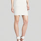 BCBGMAXAZRIA Women's Simone Pull On Bandage Skirt White Size X-Small