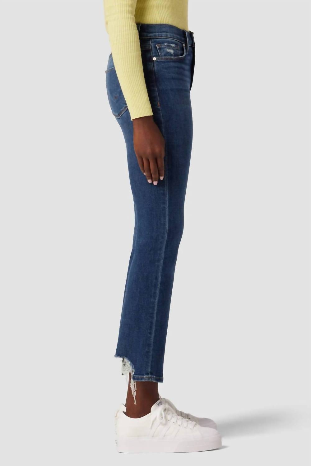 Hudson - The Barbara High-rise Bootcut Crop Denim