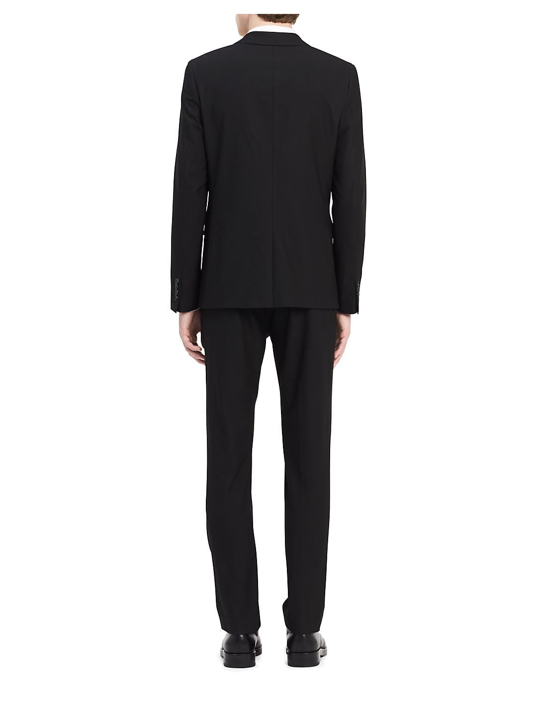 Calvin Klein Men's Infinite Slim Fit Suit Jacket Black Size Medium