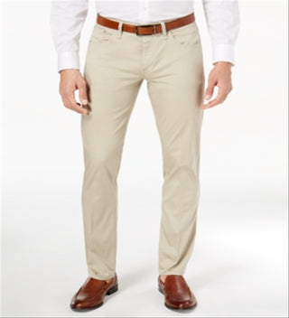 Calvin Klein Men's Authentic 5 Pocket Slim Fit Pants Brown Size 30X32