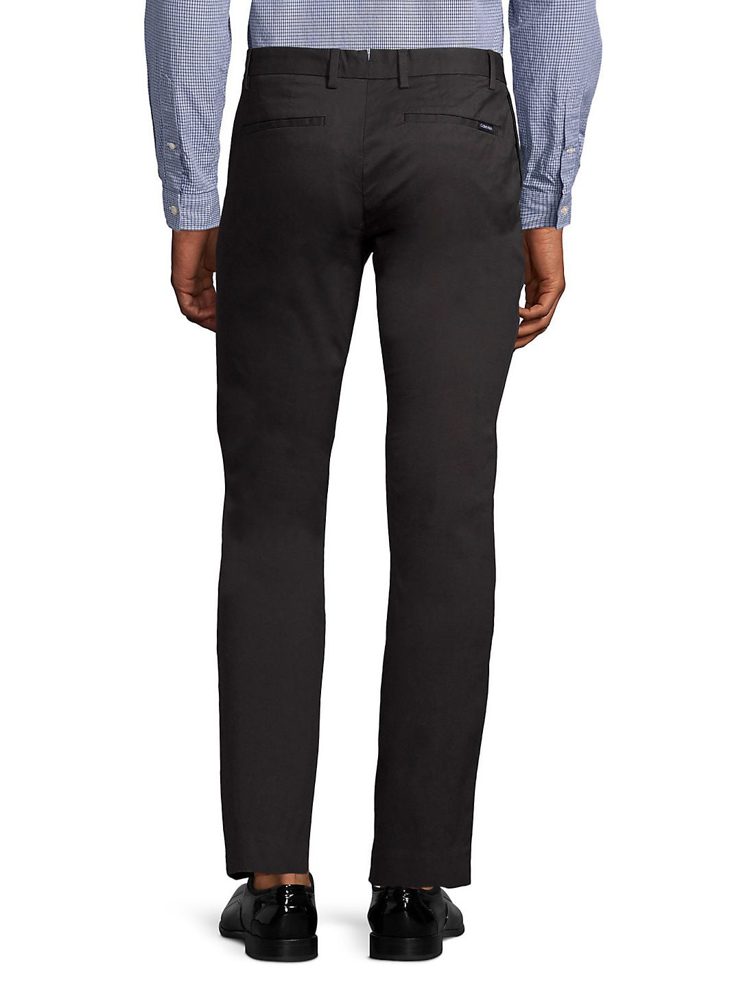 Calvin Klein Men's The Refined Stretch Pants Black Size 38X32