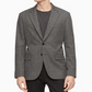 Calvin Klein Men's Slim Fit Heathered Check Blazer Gray Size M