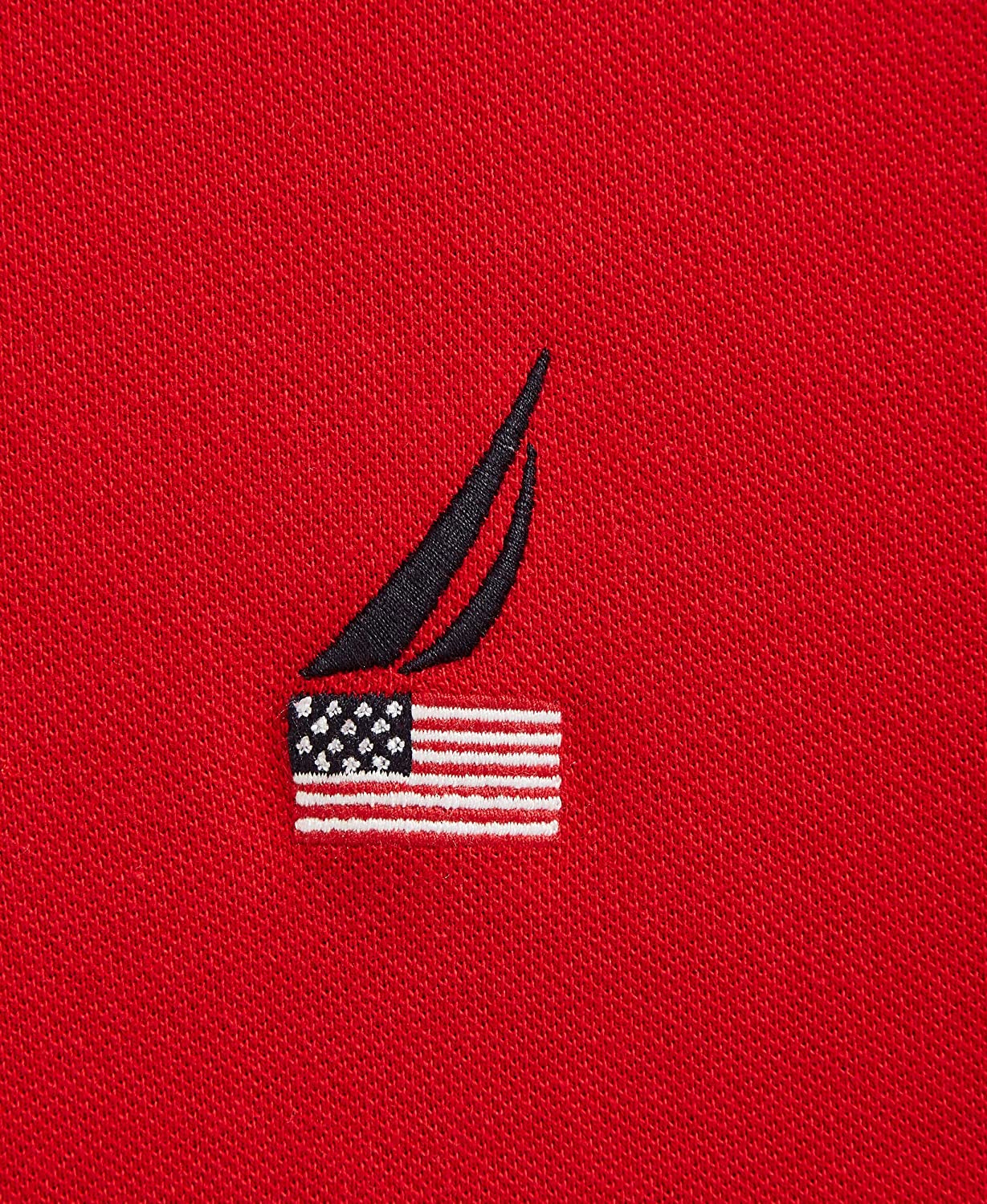 Nautica Men's Logo Polo Red Size M