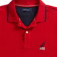 Nautica Men's Logo Polo Red Size M