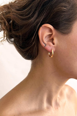 Astor & Orion - Women's Crescent Small Hoops
