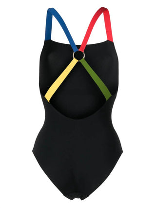 Tory Burch - Colorblocked One-Piece Tank Swimsuit