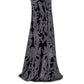 Betsy & Adam Women's Glitter Print Gown Black Size 16
