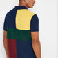 Polo Ralph Lauren Men's Classic Fit Color Block Mesh Polo Shirt Yellow Size Medium