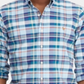 Ralph Lauren Men's Classic Fit Stripe Oxford Shirt Blue Size Medium