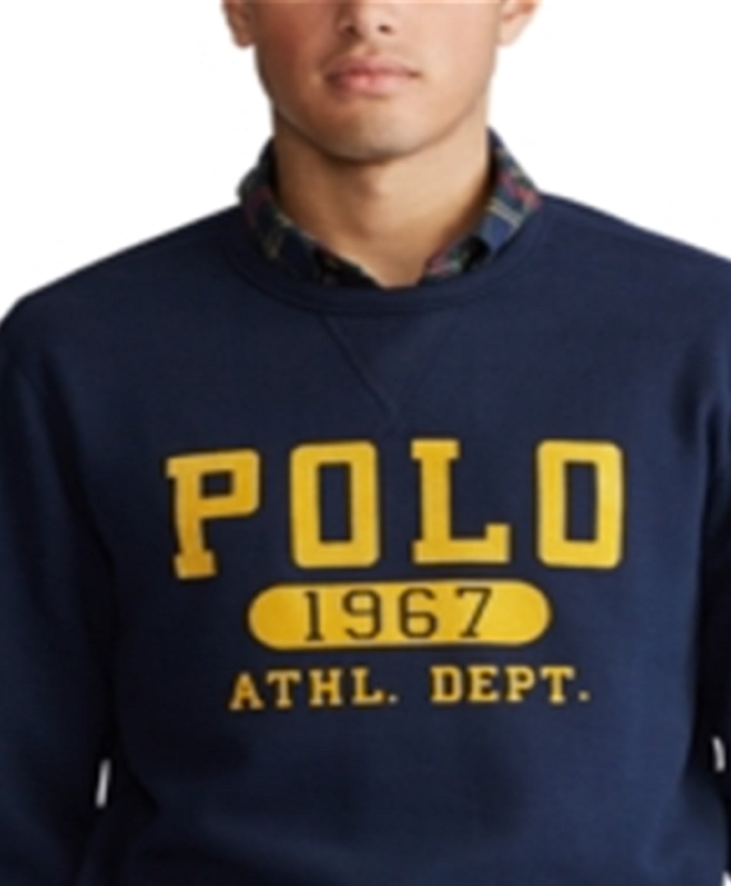 Polo Ralph Lauren Men's Vintage Fleece Sweatshirt Blue Size XX-Large