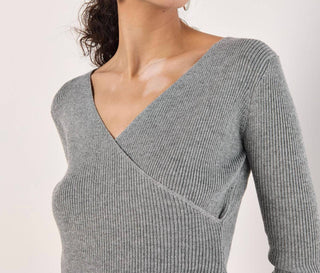 Apricot - Wrapped Up Sweater