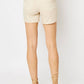Judy Blue - High Waist Garment Denim Short