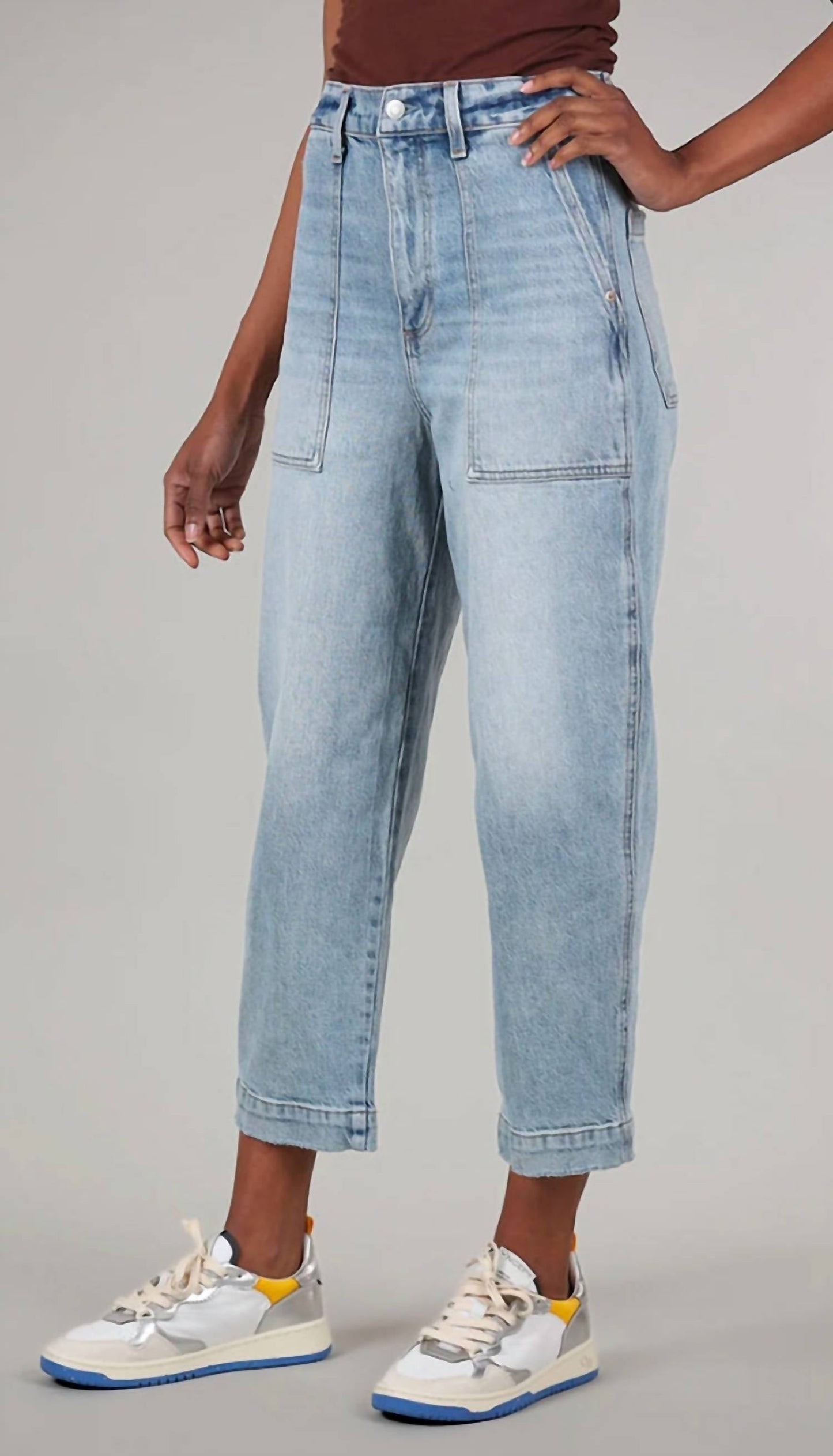 Pistola - Turner Super High Rise Barrel Jean