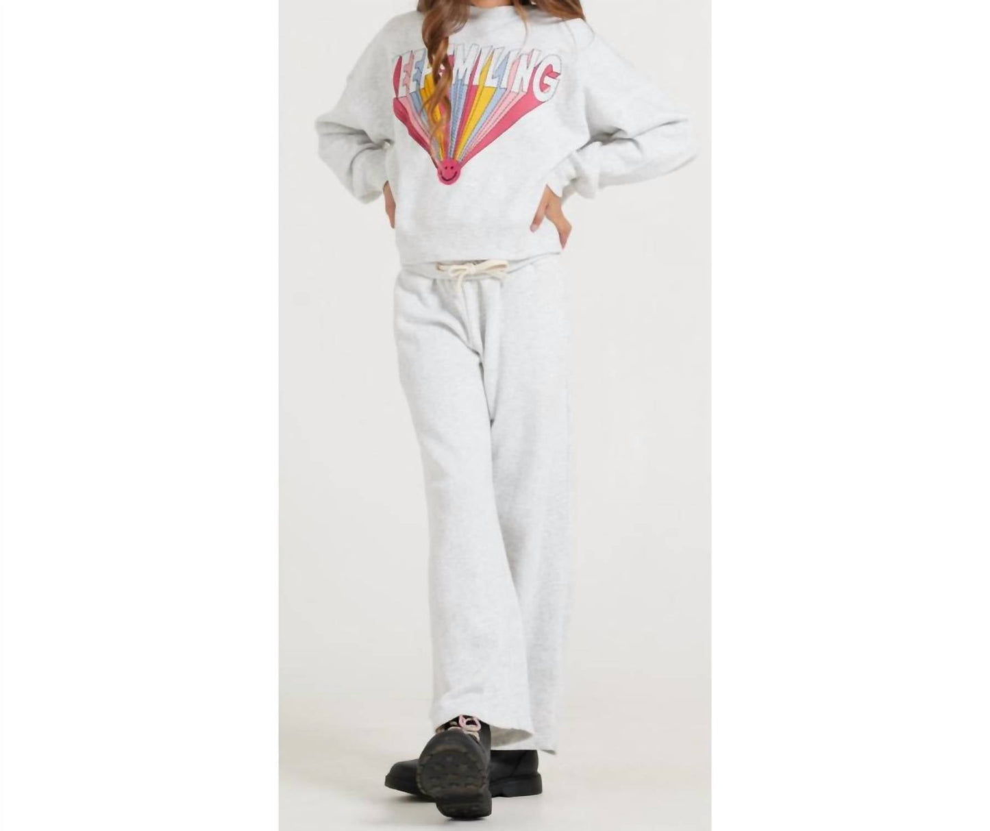 Vintage Havana - Keep Smiling Crew Neck Sweatshirt