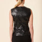 Dolce Cabo - Vegan Leather Studded Top