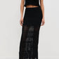 Z Supply - Flynn Black Midi Skirt