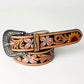 American Darling - Women's Beautifully Hand Tooled Genuine Belt