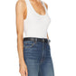 Enza Costa - Women's Cotton Pointelle Knit Tank Top
