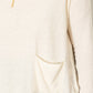 Ma'Ry'Ya - Boatneck Boucle Pullover Sweater